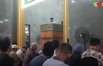 Suasana Malam Pertama Tarawih Ramadhan 1444 H di Salah Satu Masjid Terindah di Indonesia